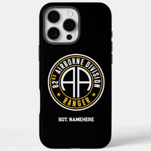 82nd Airborne Division "Ranger" Status Custom iPhone 16 Pro Max Case