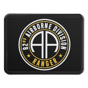 82nd Airborne Division "Ranger" Status Custom Hitch Cover