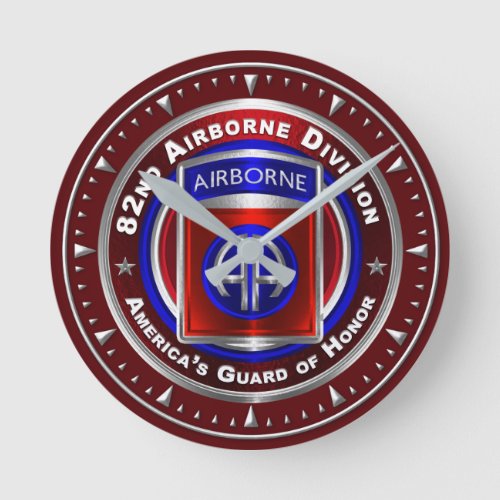 82nd Airborne Division  Round Clock