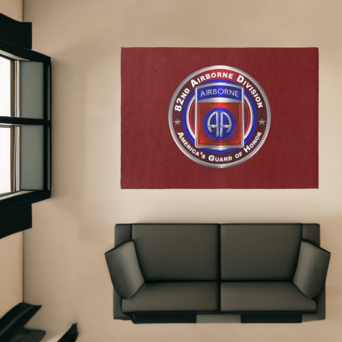 82nd Airborne Division  Rug