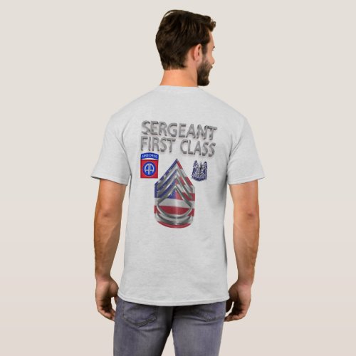 82nd Airborne Division Sergeant First Class T_Shirt