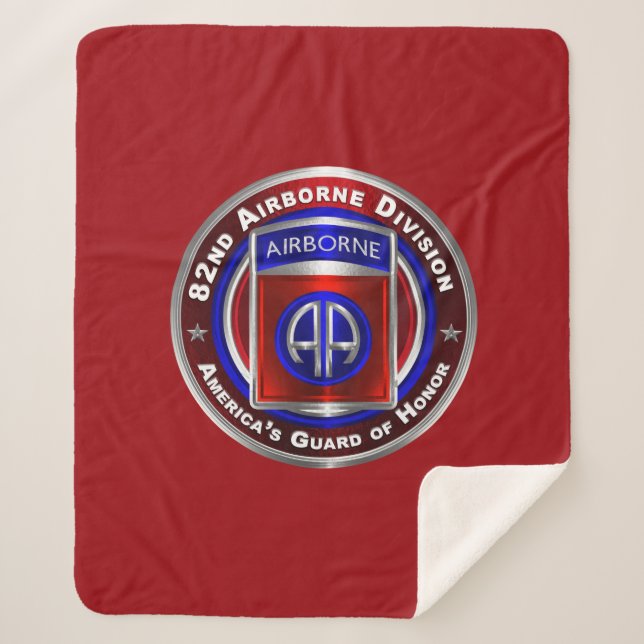 82nd Airborne Division   Sherpa Blanket (Front)