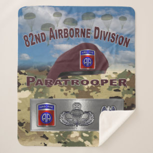 82nd Airborne Division Sherpa Blanket
