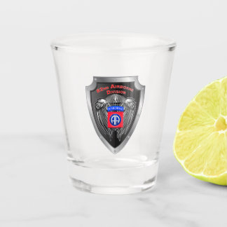 82nd Airborne Division Shot Glass
