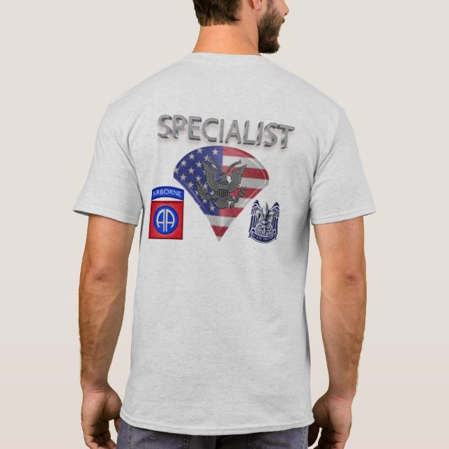 82nd Airborne Division Specialist T-Shirt (Back)