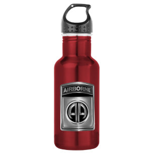 82nd Airborne Division   Stainless Steel Water Bottle