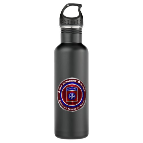 82nd Airborne Division  Stainless Steel Water Bottle