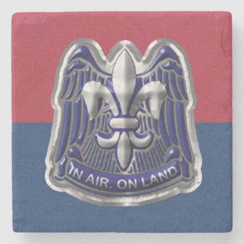 82nd Airborne Division Stone Coaster
