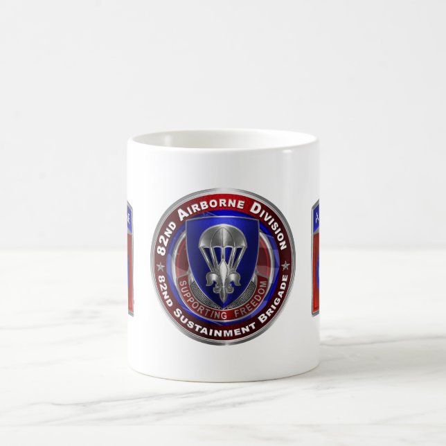82nd Airborne Division Sustainment Brigade  Coffee Mug (Center)