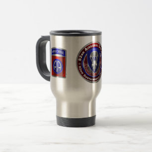 82nd Airborne Division Sustainment Brigade Travel Mug