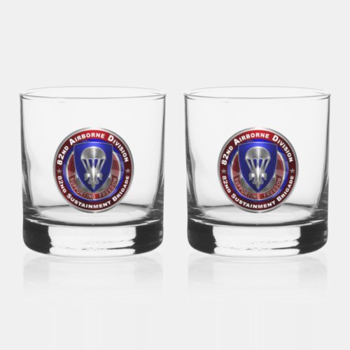 82nd Airborne Division Sustainment Brigade  Whiskey Glass