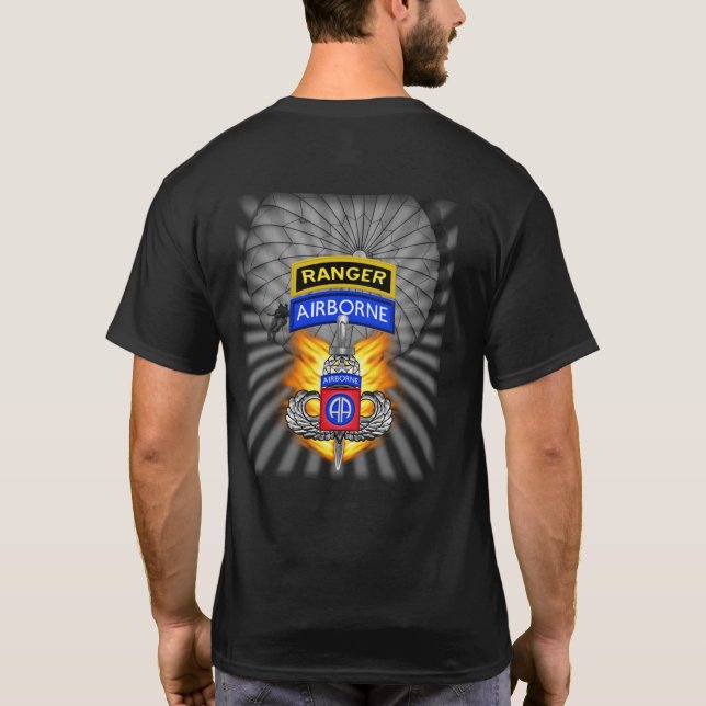 82nd Airborne Division  T-Shirt (Back)