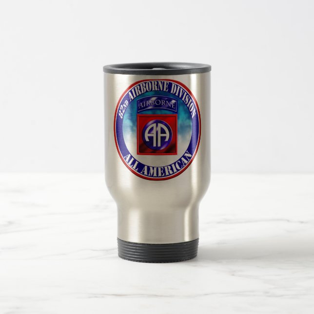 82nd Airborne Division Travel Mug (Center)