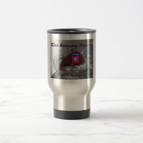 82nd Airborne Division  Travel Mug