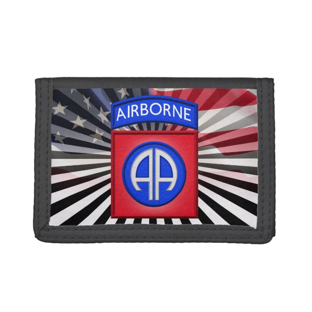82nd Airborne Division Trifold Wallet (Front)