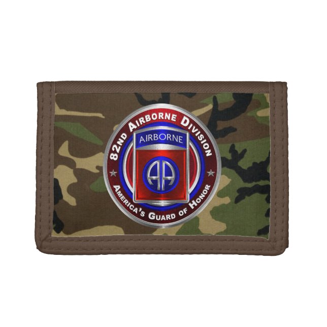 82nd Airborne Division Trifold Wallet (Front)