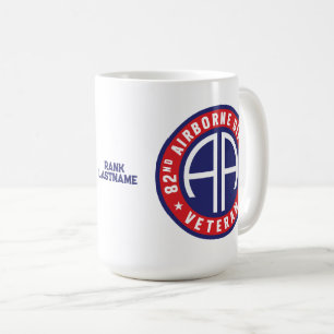 82nd Airborne Division "Veteran" Custom Coffee Mug