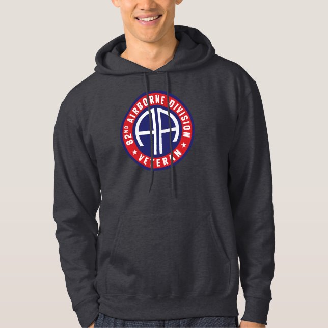 82nd Airborne Division "Veteran" Hoodie (Front)