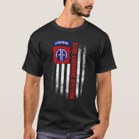 82Nd Airborne Division Veteran USA Flag Veterans D