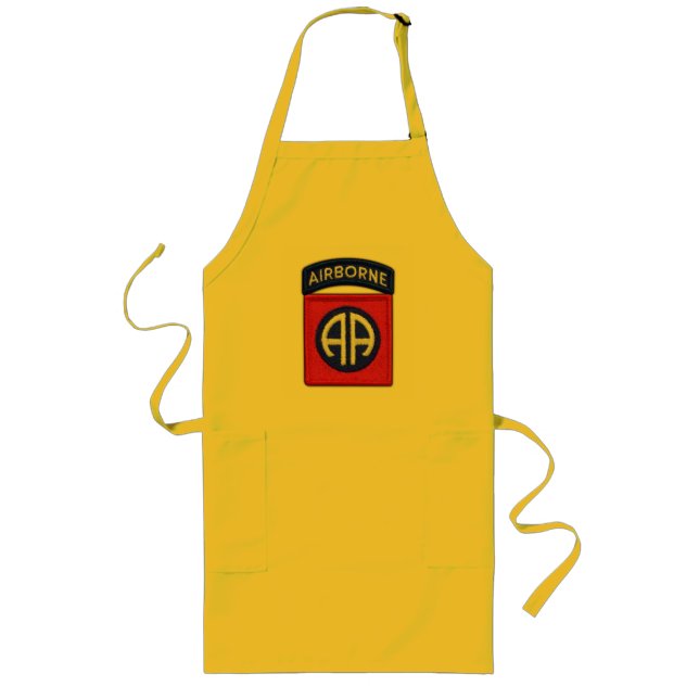 82nd airborne division veterans vets bbq apron (Front)