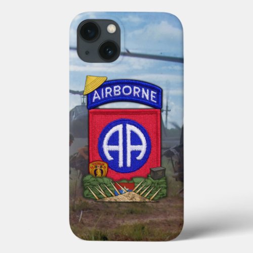 82nd Airborne Division Vietnam Nam War iPhone 13 Case