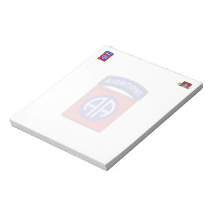 82nd airborne division vietnam patch Notepad