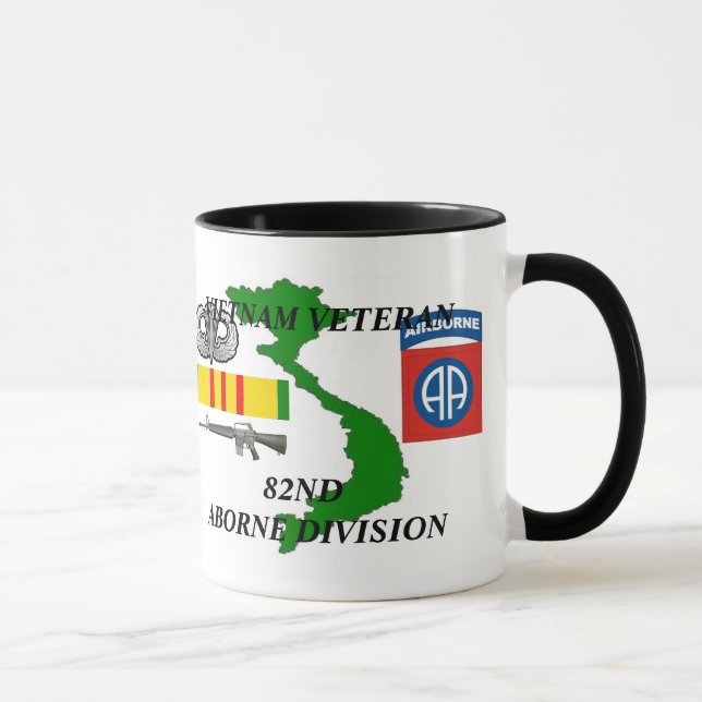 82nd Airborne Division Vietnam Veteran Coffee Mugs (Right)