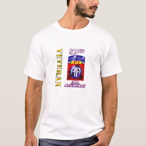 82nd Airborne Division Vietnam Veteran T_Shirt