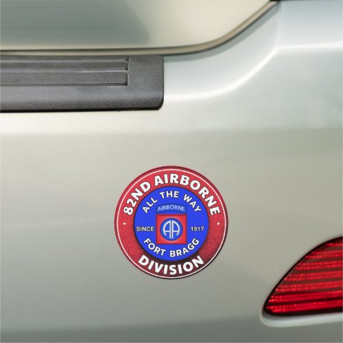 82nd Airborne Division Vintage Car Magnet