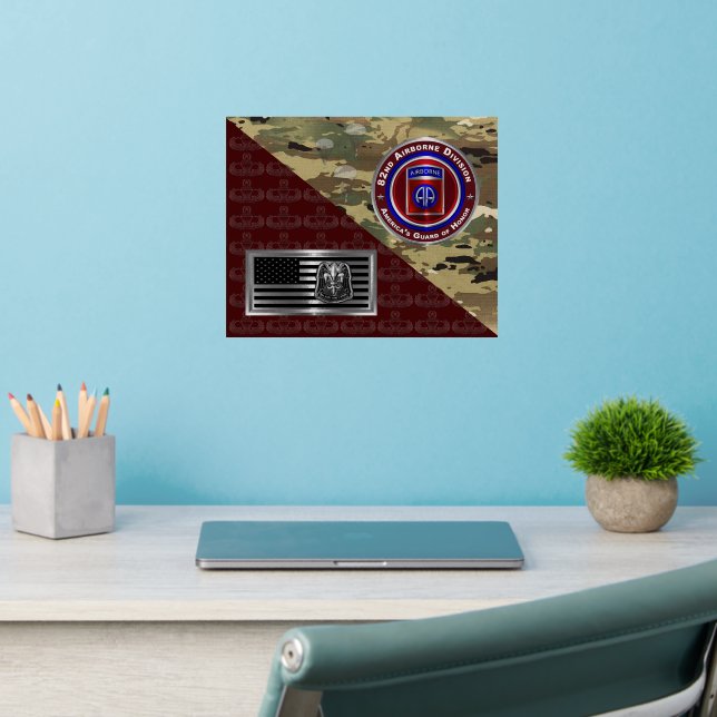 82nd Airborne Division  Wall Decal (Home Office 2)