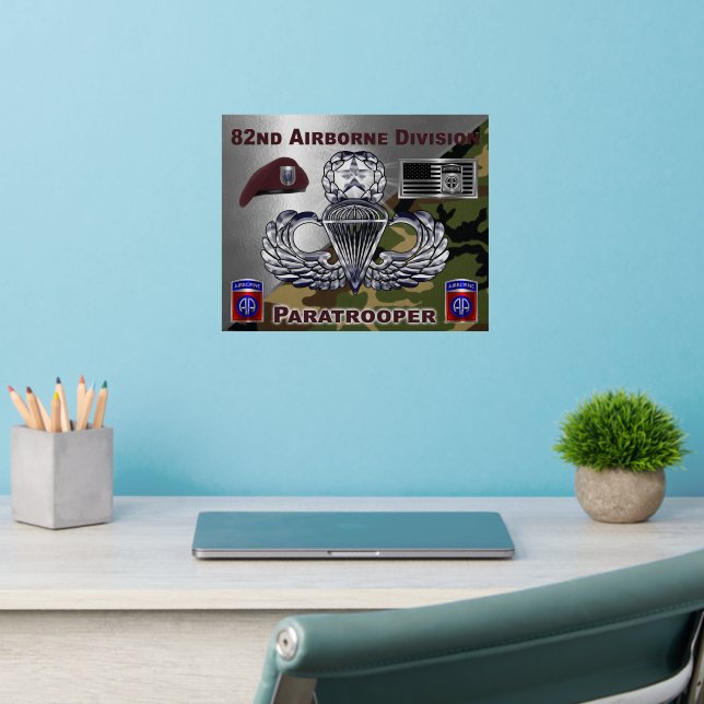 82nd Airborne Division  Wall Decal (Home Office 2)