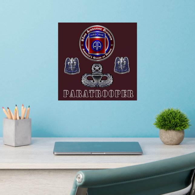 82nd Airborne Division  Wall Decal (Home Office 2)