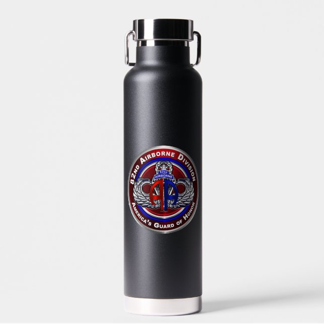 82nd Airborne Division  Water Bottle (Front)