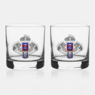 82nd Airborne Division Whiskey Glass