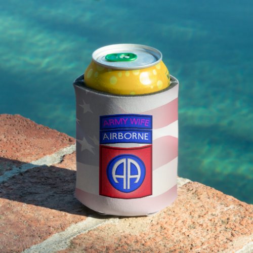 82nd Airborne Division Wife Can Cooler