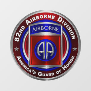 82nd Airborne Division Window Cling