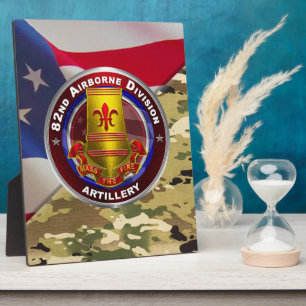 82nd Airborne DivisionArtillery Brigade Plaque