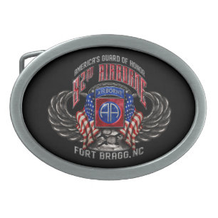 82nd Airborne Fort Bragg Belt Buckle