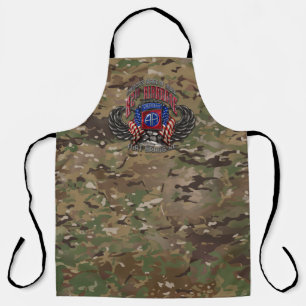 82nd Airborne Fort Bragg Camo Apron