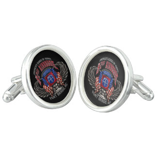 82nd Airborne Fort Bragg Cufflinks