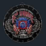 82nd Airborne Fort Bragg Dart Board<br><div class="desc">Show military pride and patriotism with this remarkably distinctive,  highly detailed rendition of the iconic insignia of the 82nd Airborne Division. Available only on Zazzle!</div>