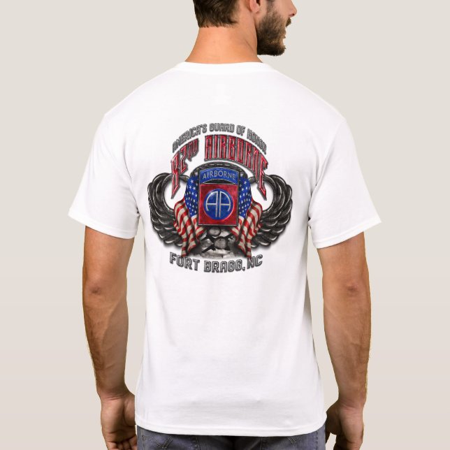 82nd Airborne Fort Bragg T-shirt (Back)
