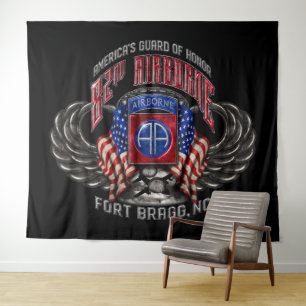 82nd Airborne Fort Bragg Tapestry