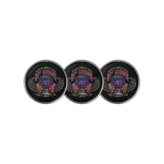 82nd Airborne Golf Ball Marker