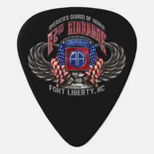 82nd Airborne Guitar Pick