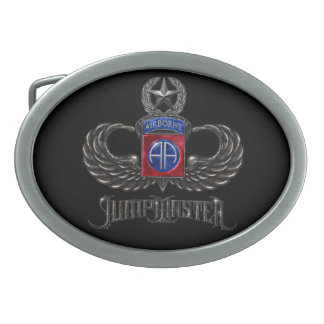 82nd Airborne Jumpmaster Belt Buckle