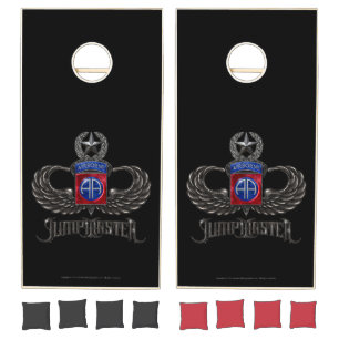 82nd Airborne Jumpmaster Cornhole Set