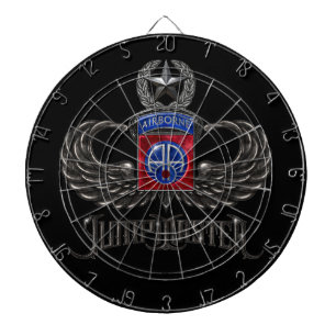 82nd Airborne Jumpmaster Dart Board
