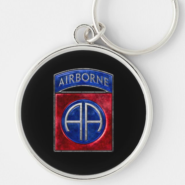82nd Airborne Keychain (Front)
