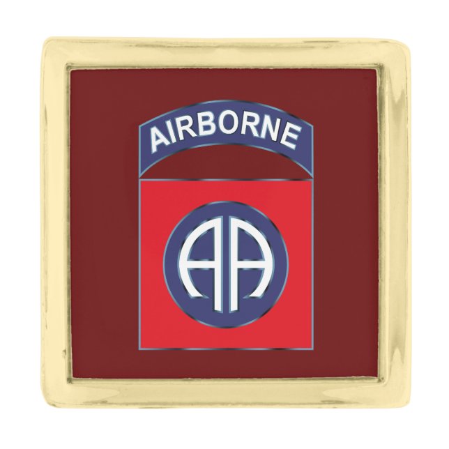 82nd Airborne Lapel Pin (Front)